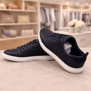 English Laundry Paul Sneakers Navy Leather Lace-Up Men’s Size 11 NEW